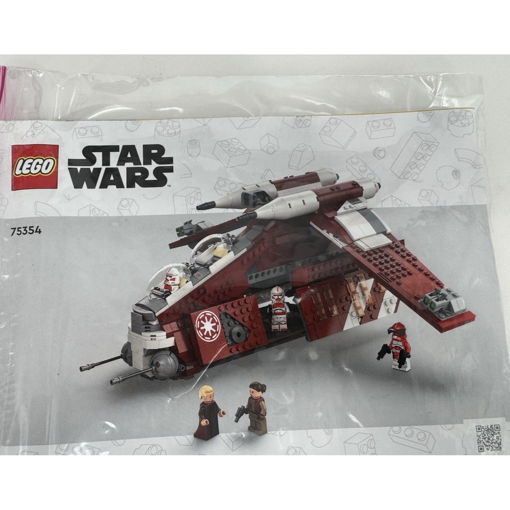 LEGO‎ Star Wars 75354 Coruscant Guard Gunship Instruction Manual Only